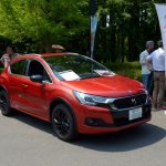 DS4のSUV仕様「クロスバック」。新車はこれ1台だけだった